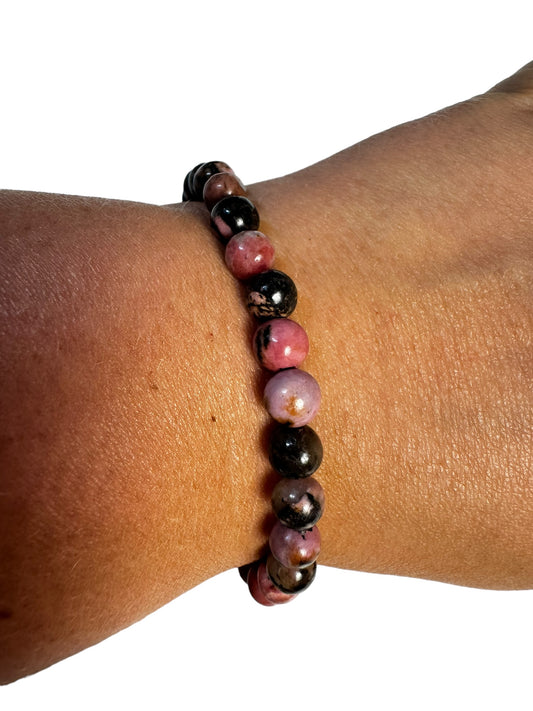 6mm Rhodonite Armband