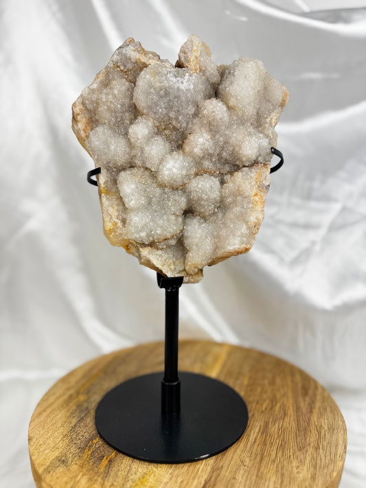 Quartz Geode auf Ständer EQ120