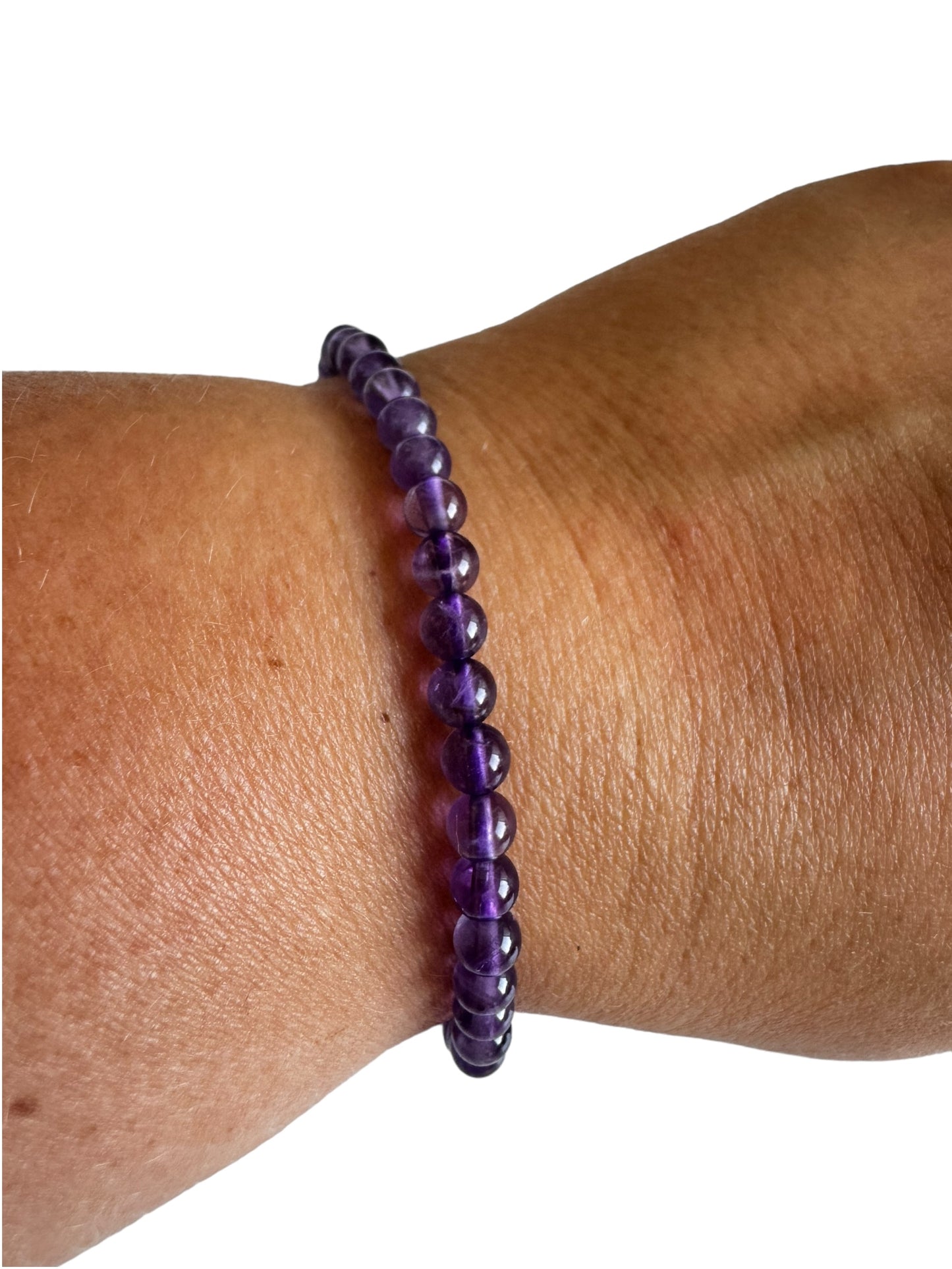 4mm Lavendel Amethyst Armband