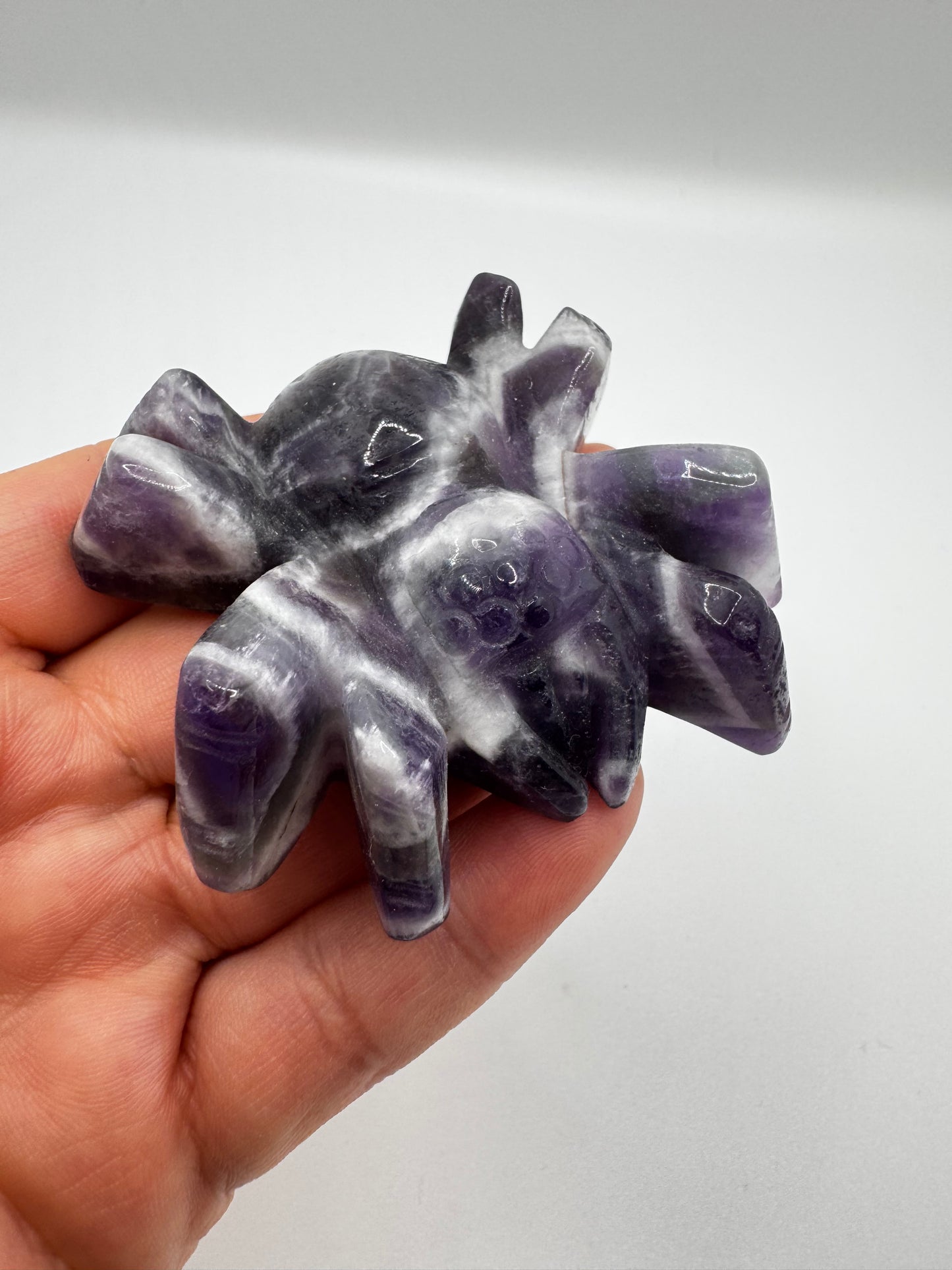 Chevron Amethyst Spinne