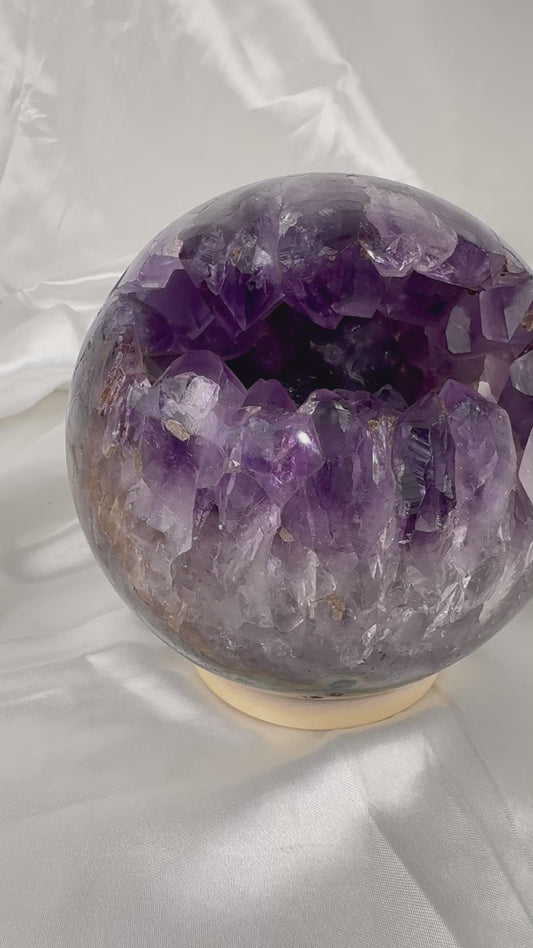 Druzy Amethyst  Kugel 12cm